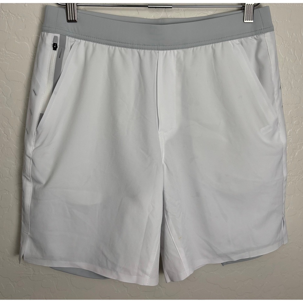 Ten Thousand Interval Short 5" White Gray Liner Mens Large TTSH002V3 2750